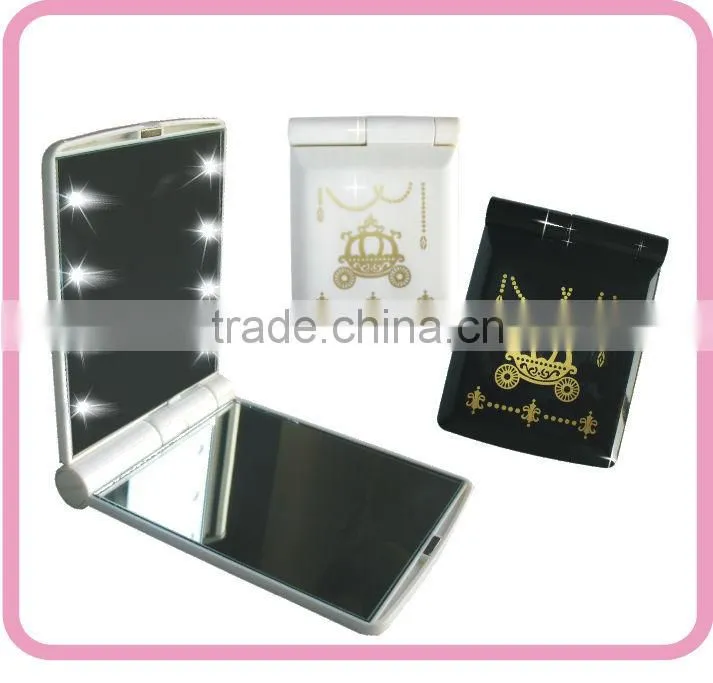 Girl Compact Hand Cosmetic Pocket Mirror