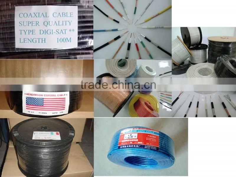 2014 new item coaxial cable high quality competitive price rg6