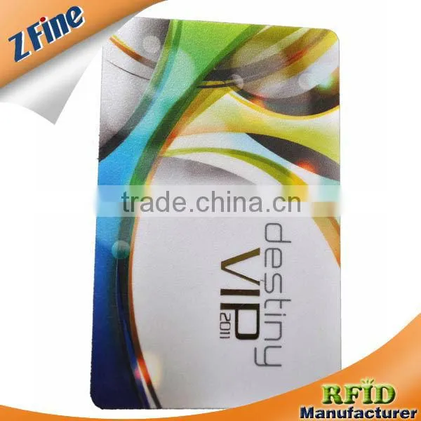 VIP/membership card/busniess smart card with signature in ShenZhen