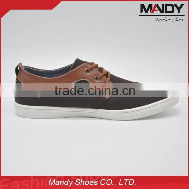 Hot selling alibaba cheap price comfortable lace up fabric men shoes
