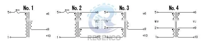 Encapsulated Transformers EI30/13.6, 4.5 VA