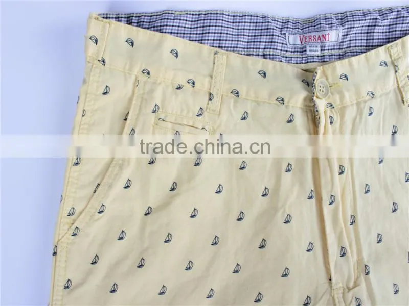 cheap 100%cotton stocklot apparel shorts