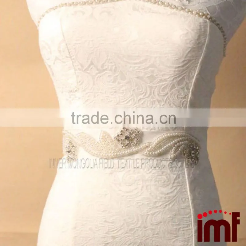Crystal Vintage Wedding Dress Sash Belt