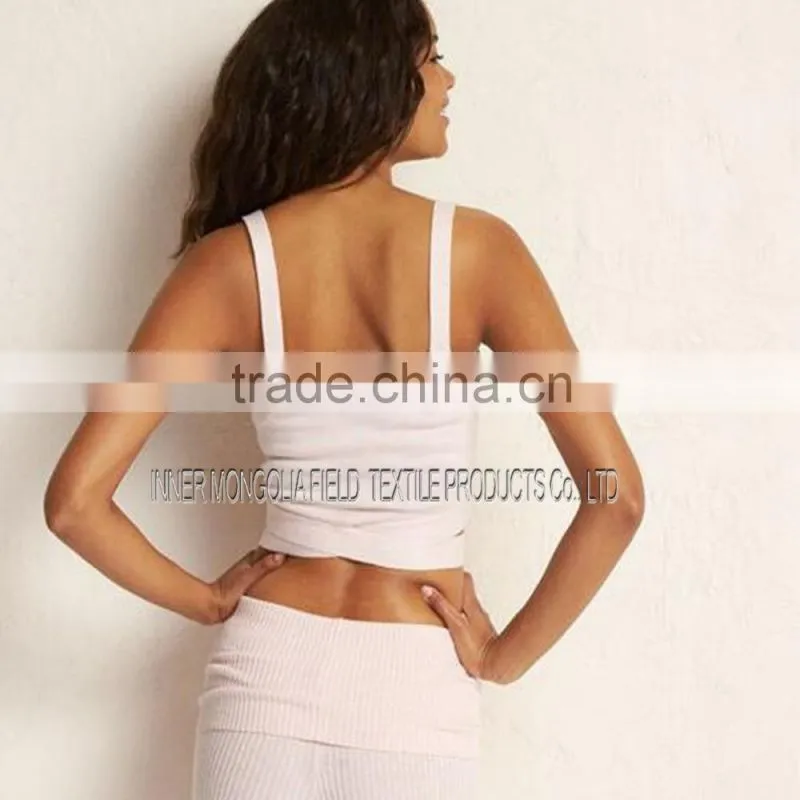 Crocheted Cashmere Top