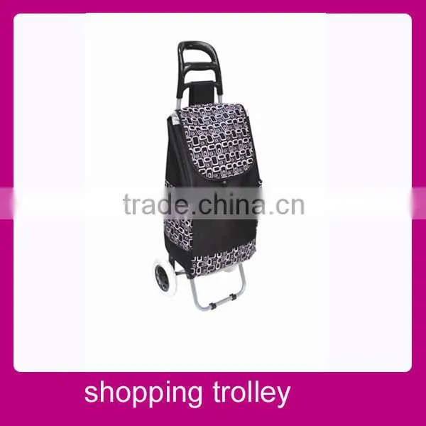 Fashion trolley bag plush bag