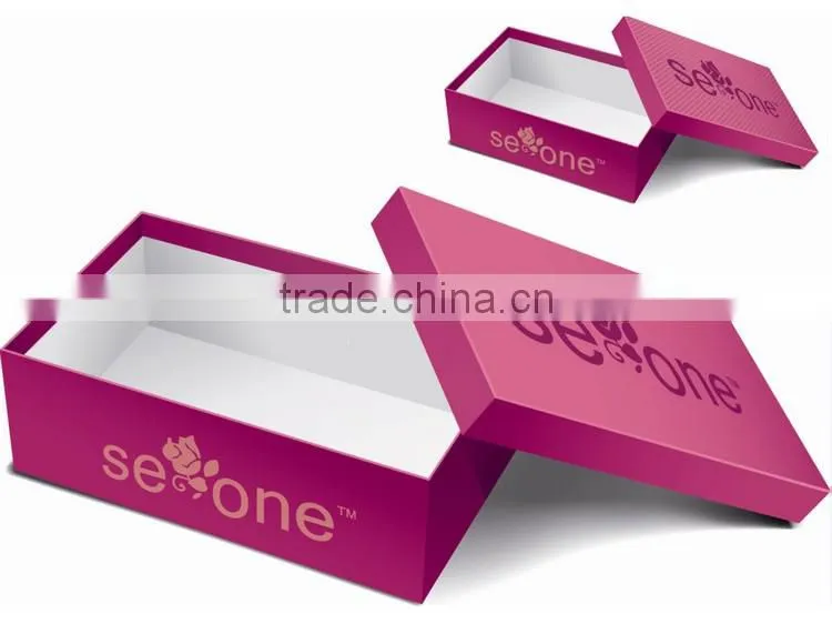 Cheap Paper Gift Packaging Boxes Custom Logo
