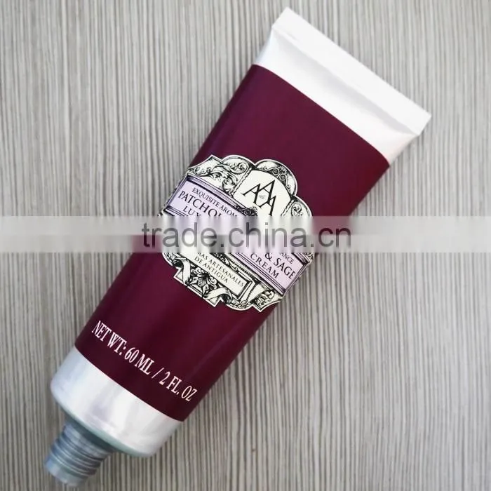 60ml plastic/aluminum cosmetic tube