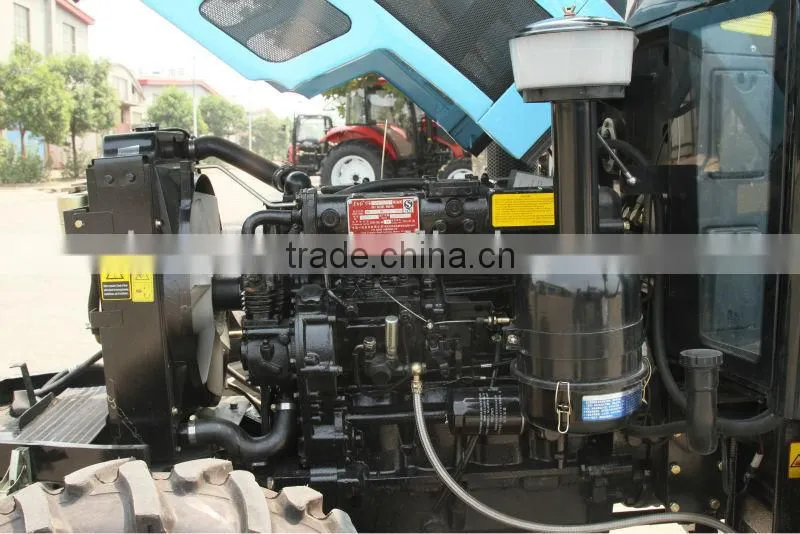 strong brake momentum QLN 55hp 4wd farm wheeled traktor(farm implements are available)
