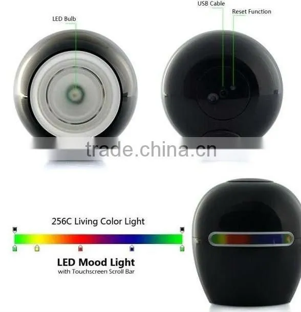 Touching Living 256 Colors LED Light, Bar Design Colorful Mood Light Atmosphere Lamp Projection Night Light