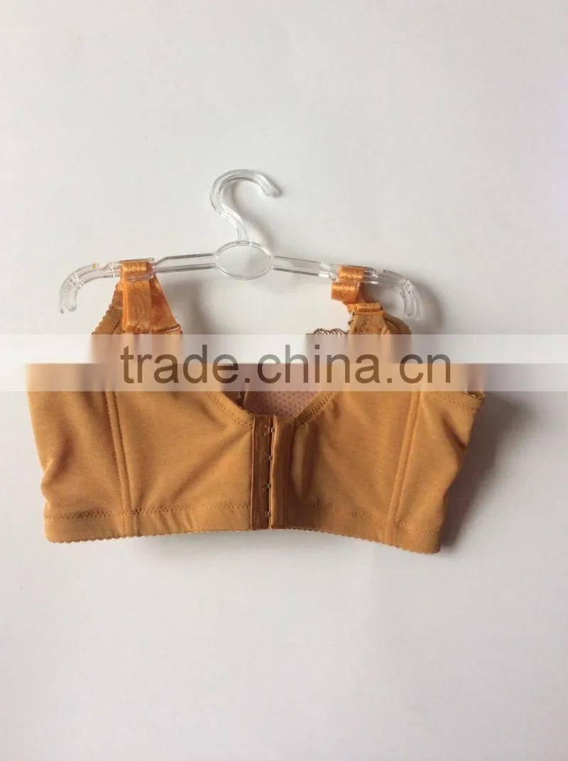 China Supplier Princess Flower Flesh Rhinestones Bra