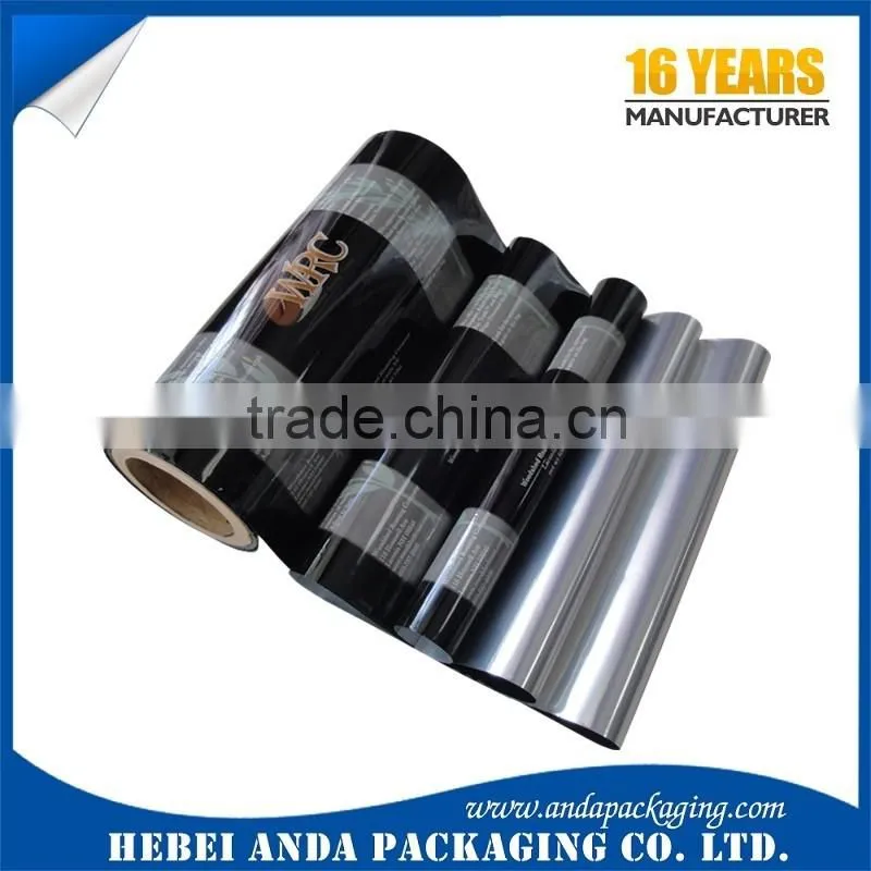 Eco-friendly plastic foil packaging roll film for coffee packaging