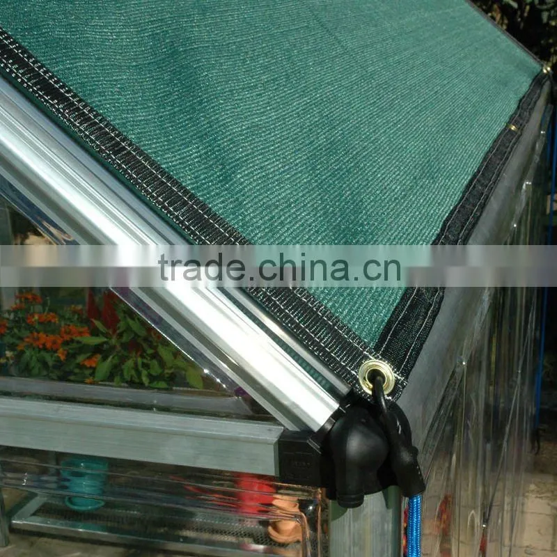 100% new HDPE dark green fence screen net