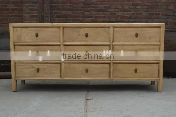 Maple solid wood coffee glazing Kitchen Cabinet designed