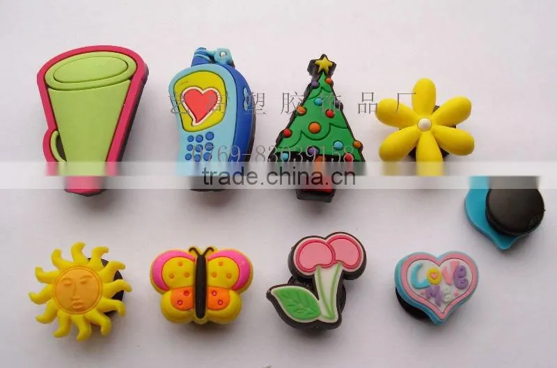 Best-selling pvc shoe charm for 3D&2D gifts