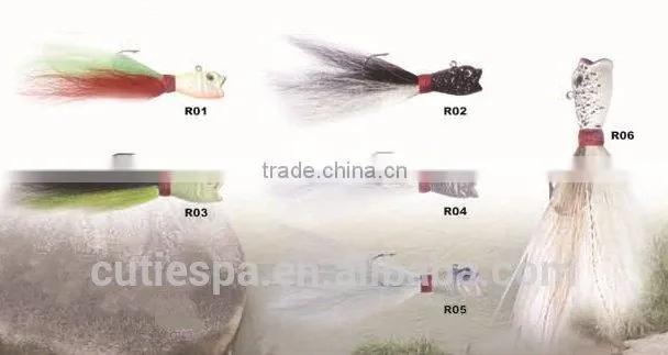 China Factory hot selling Chentilly03 CFF003 colors lead Bass Fishing Tackle Fishing Gear Fly Fishing Bait