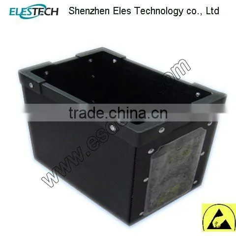 Antistatic Corrugated box ES10501 black customized size