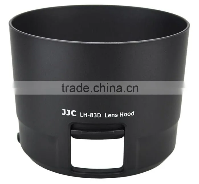 JJC LH-83D Black Telephoto Lens Hood For Canon For Tamron Lens Hood 77mm
