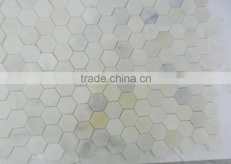 Wholesale Top Quality Natural White Marble Mosaic on Sale