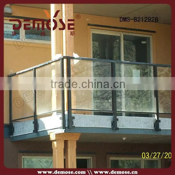 stainless steel bracelet glass holding railing stand off for terraces