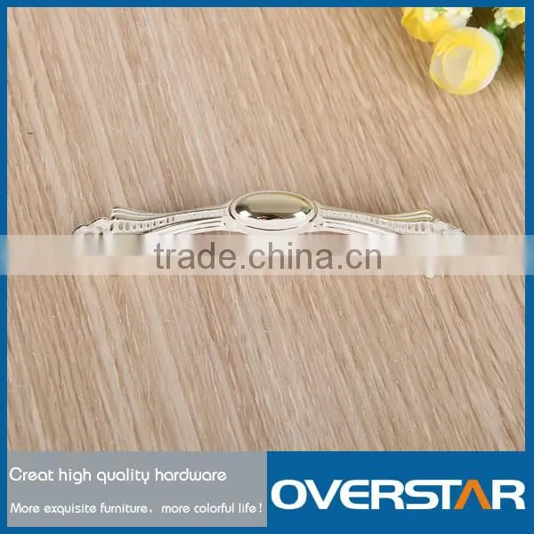 High quality Zinc Alloy Ivory Bedroom Furniture Pull Handle Drawer Handles