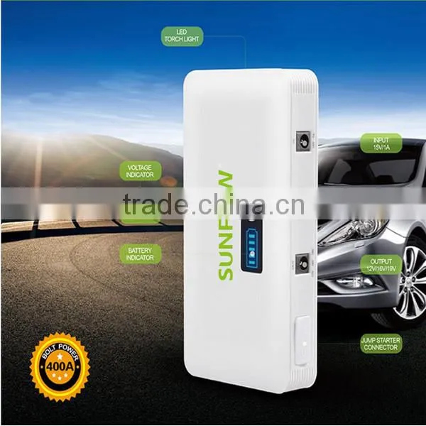 SUNPOW OEM mini-battery-booster with air compressor