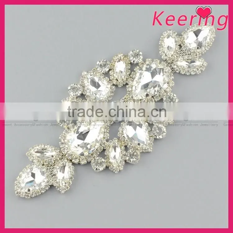 bling bling crystal embellishment patch for bag WRE-257