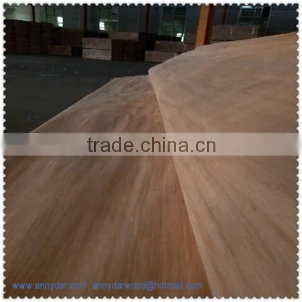 rotary cut Tang wood veneer with cheap price for 0.5mm