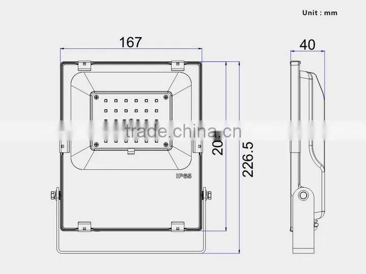 stadium sports, 30w floodlight,110lm/w,3 years warranty,LEDs,COB floodlight
