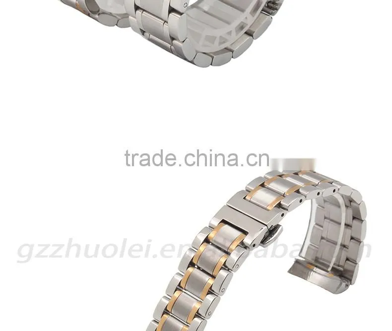 Hot fashion imported 316 stainless steel watch bracelet 14mm 19mm 20mm 21mm Wholesale 3PCS