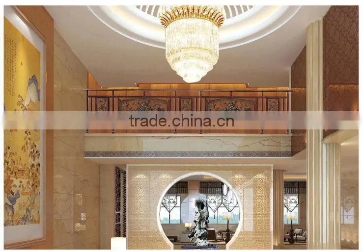 fashionable design aluminium stair railing