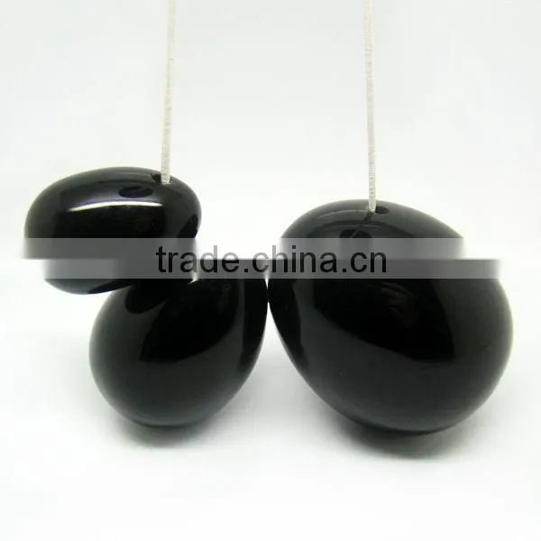 Sex Eggs,Natural Stone Eggs,Kegel Eggs,Rose Quartz Eggs Set/3