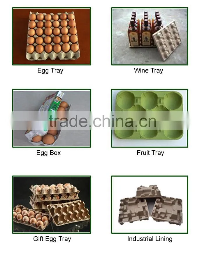 Automatic Small Egg Tray Making Machine With Large Capacity