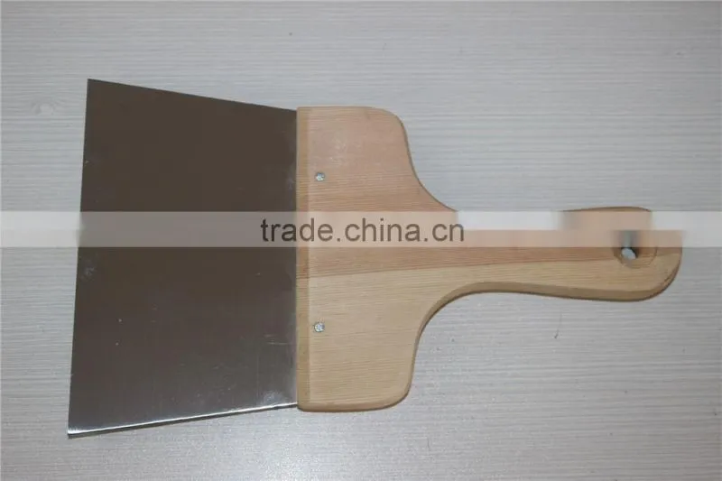 420 stainless steel scraper / wooden hand tools / wholesale China