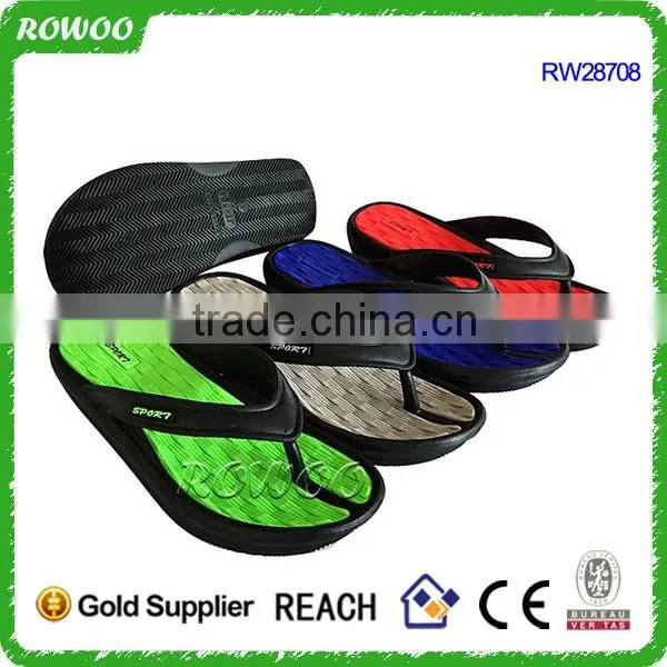 Comportable Footbed Cool Looking Style Slipper Men's Rubber Sandal Slipper