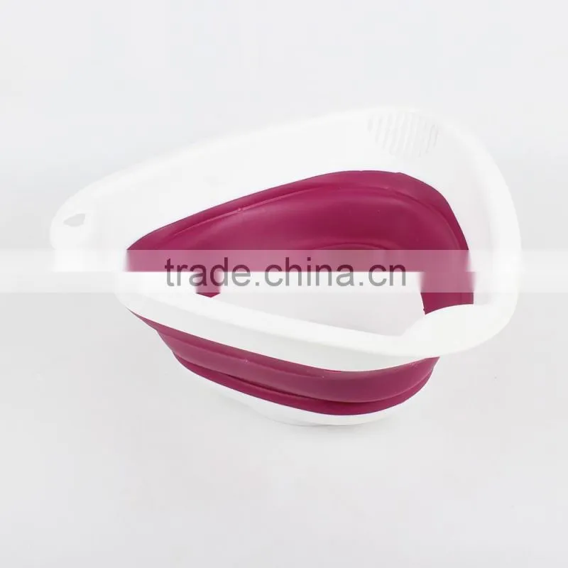 Factory directly supply custom design food grade plastic Collapsible Strainer