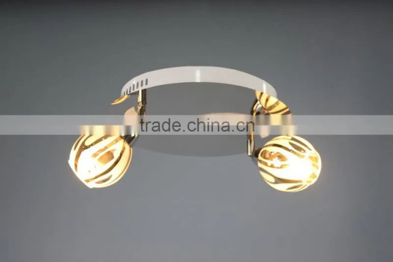 residential decoration crystal glass ceiling chandelier&pendant lamp with SMD LED