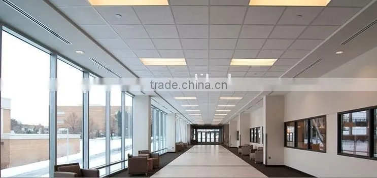 36W Single Lens, Perfert retroft flourenscent t8 600x600 surface led recessed troffer 2x2ft DLC listed 0-10V Dimming Standard