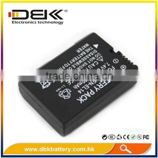 Professional Digital Camera batteries for Nikon ENEL14 EN-EL14
