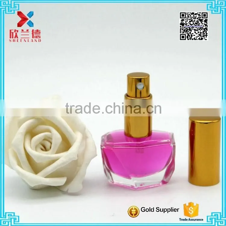 13mm gold perfume twist off sprayer with cap