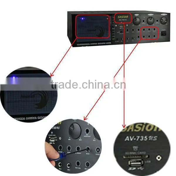 SASION 2 channel HDMI power audio Amplifier