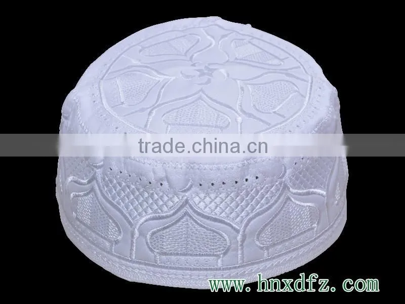 China Wholesale embroidery muslim cap