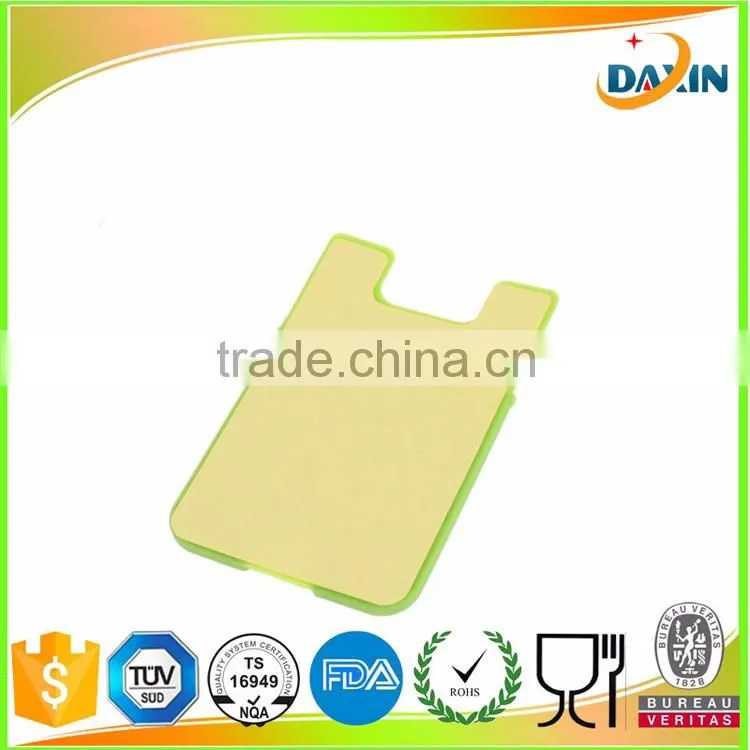 smart non-slip phone sticky card holder/cute silicone phone stickers