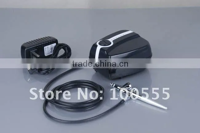 Portable Airbrush Compressor kit for tattoo, cake,nail