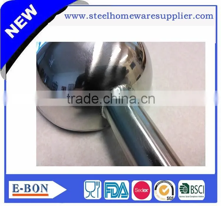 Hot sale stainless steel ice scoop for advanced restaurant