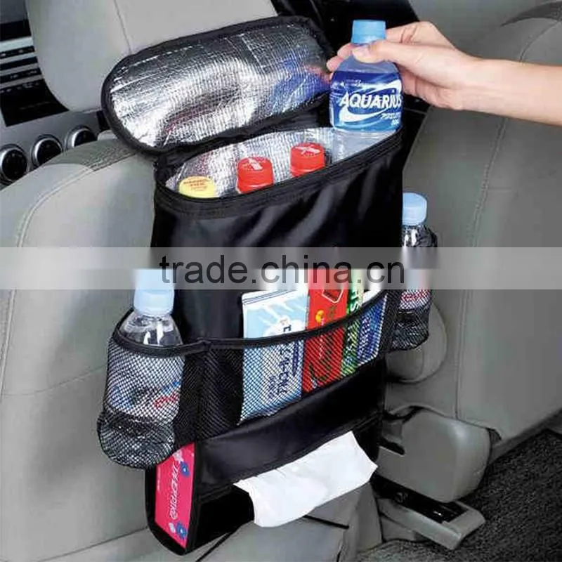 First-Class Foldable 600D Polyester Cooler Car Organizer