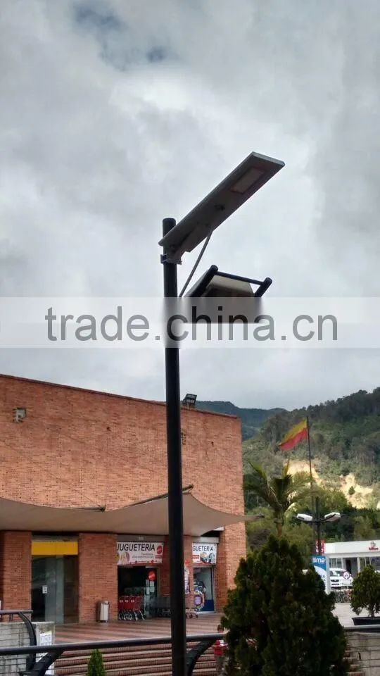 Effsun solar power street light all in one integrated solar garden lights 70watt