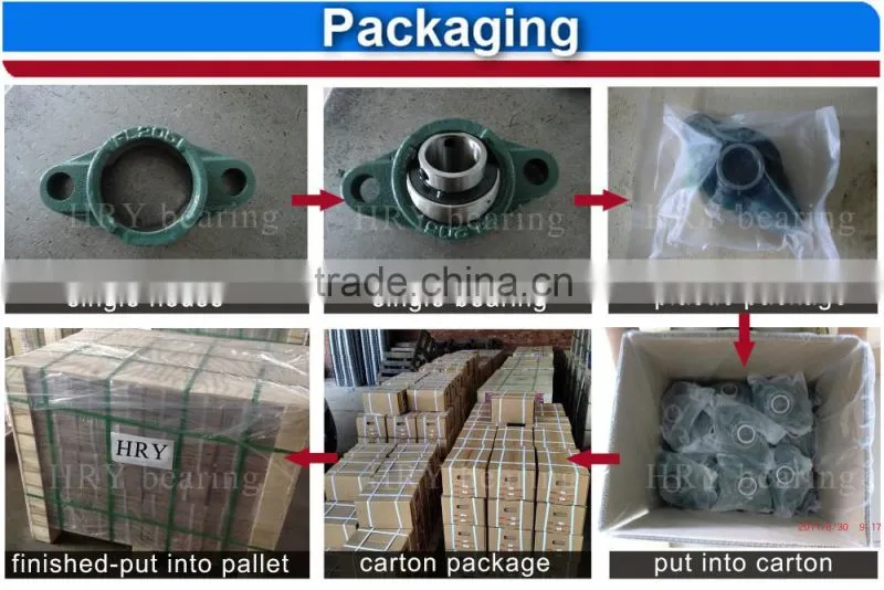 ISO9000 standard pillow block bearings UCP211 in wuxi