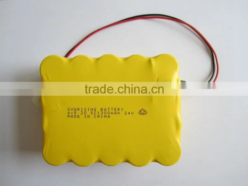 4*5 1300mah nicd sc 1.2v battery for solar light