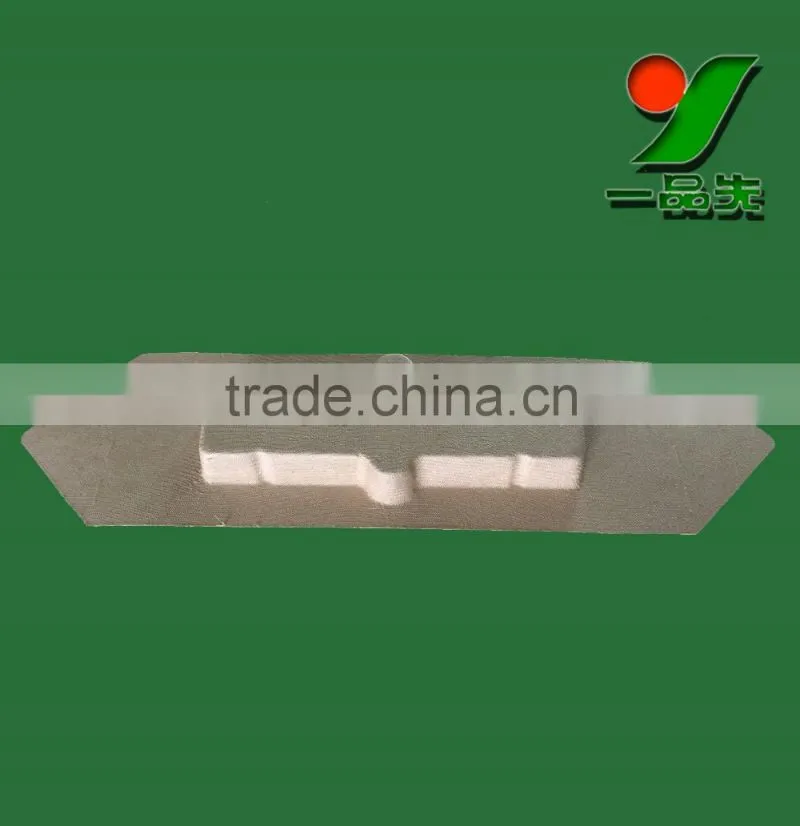Natural fiber molded customized eco friendly hair care packaging trays
