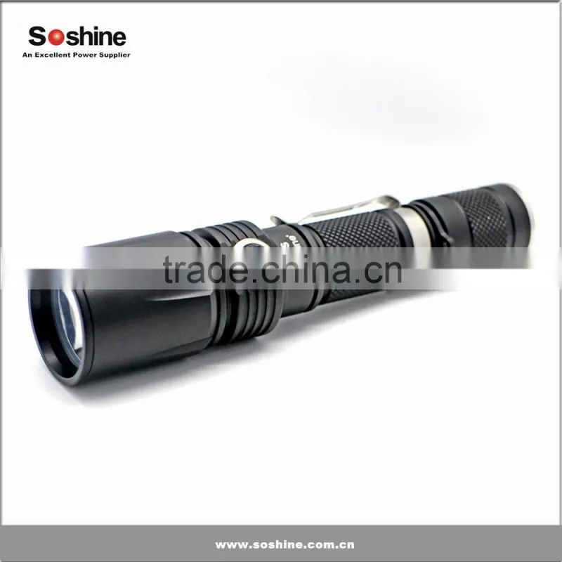 2016 new Soshine TC5CS LED 960 lumens White Control Tactical led 18650 rechargeable Flashlight